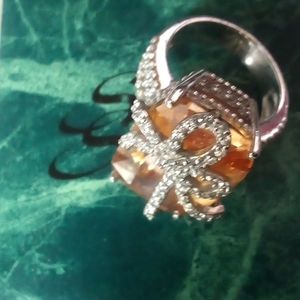 Suzanne Somers Gift Ring 925 Bow🎀